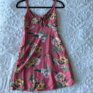 Hollister knot front dress
